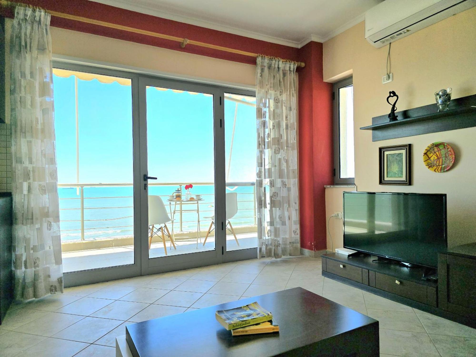 Sea View Apartments In Durrës Esterno foto