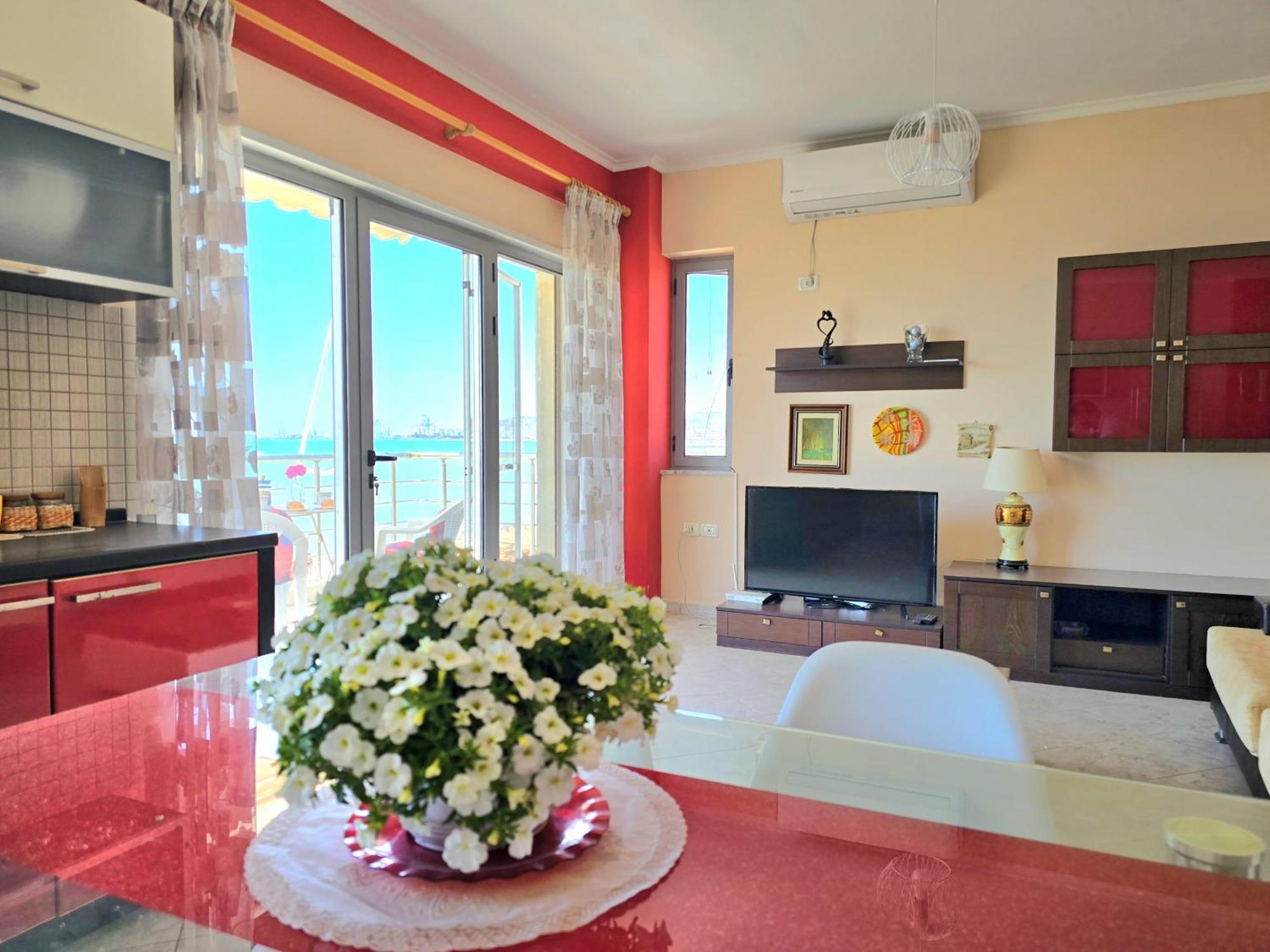 Sea View Apartments In Durrës Esterno foto