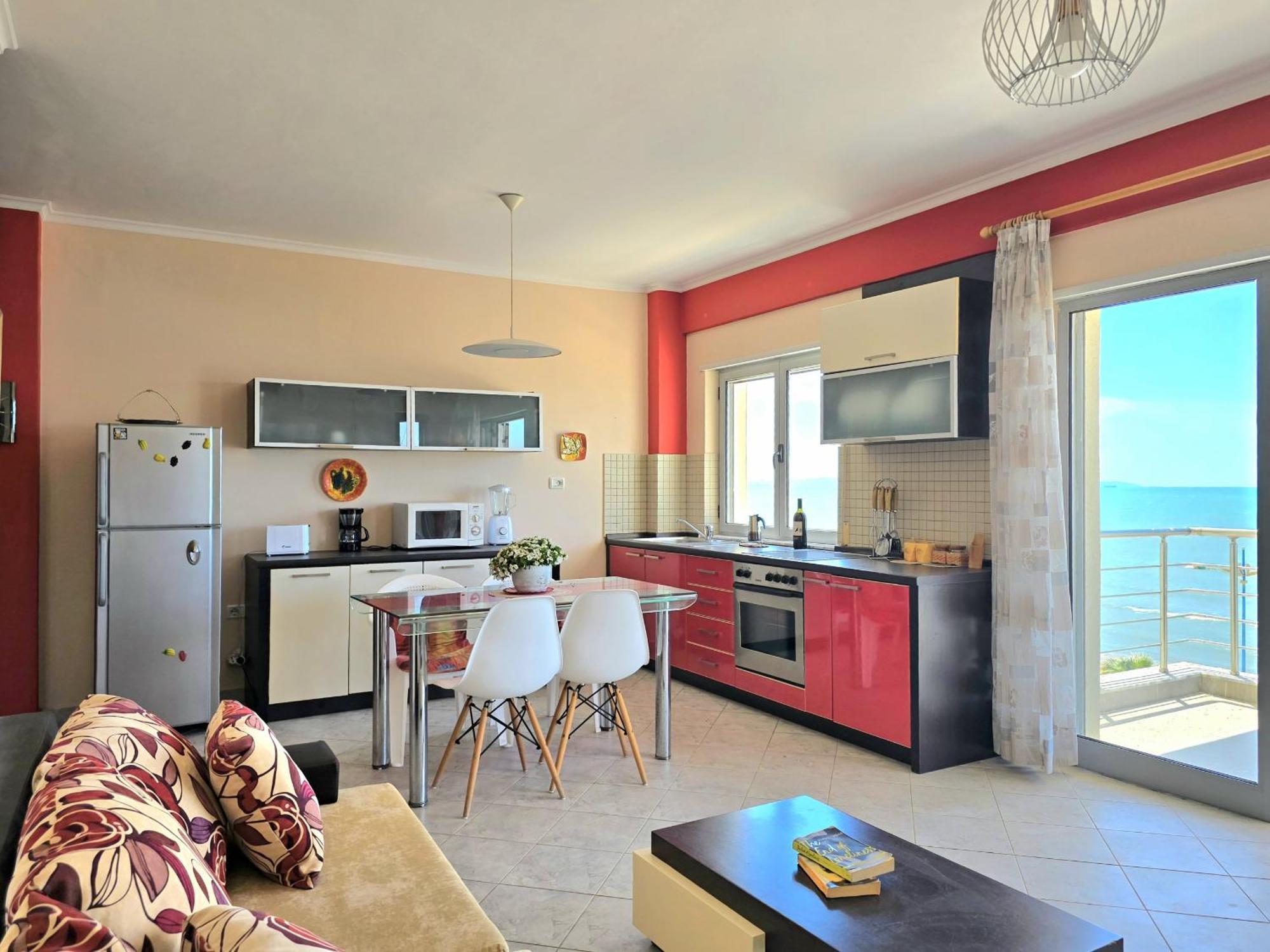 Sea View Apartments In Durrës Esterno foto