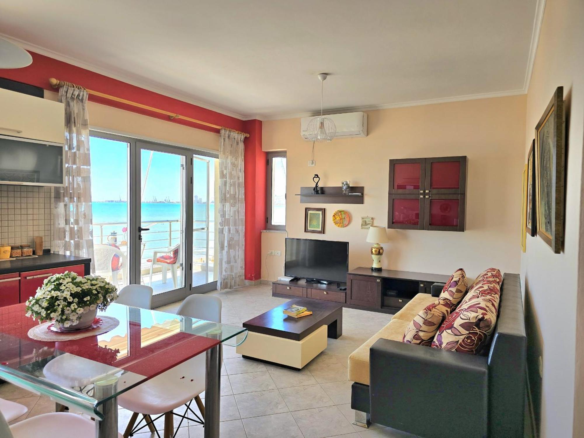 Sea View Apartments In Durrës Esterno foto