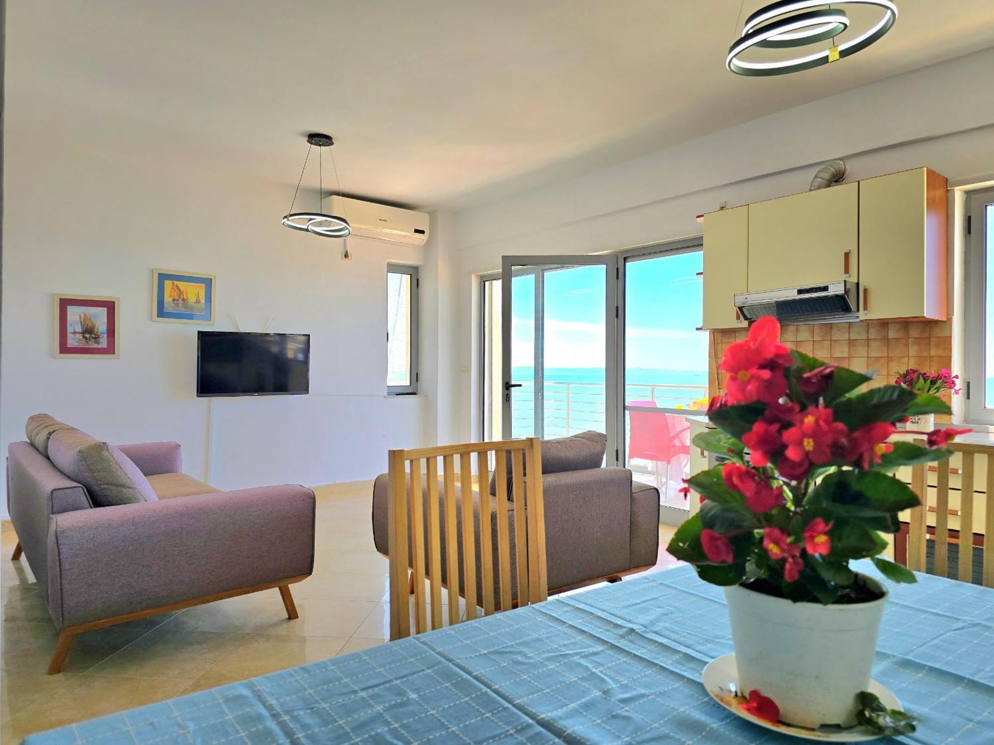 Sea View Apartments In Durrës Esterno foto