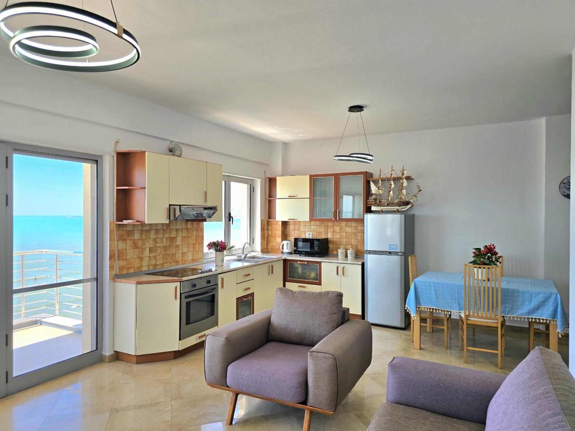 Sea View Apartments In Durrës Esterno foto