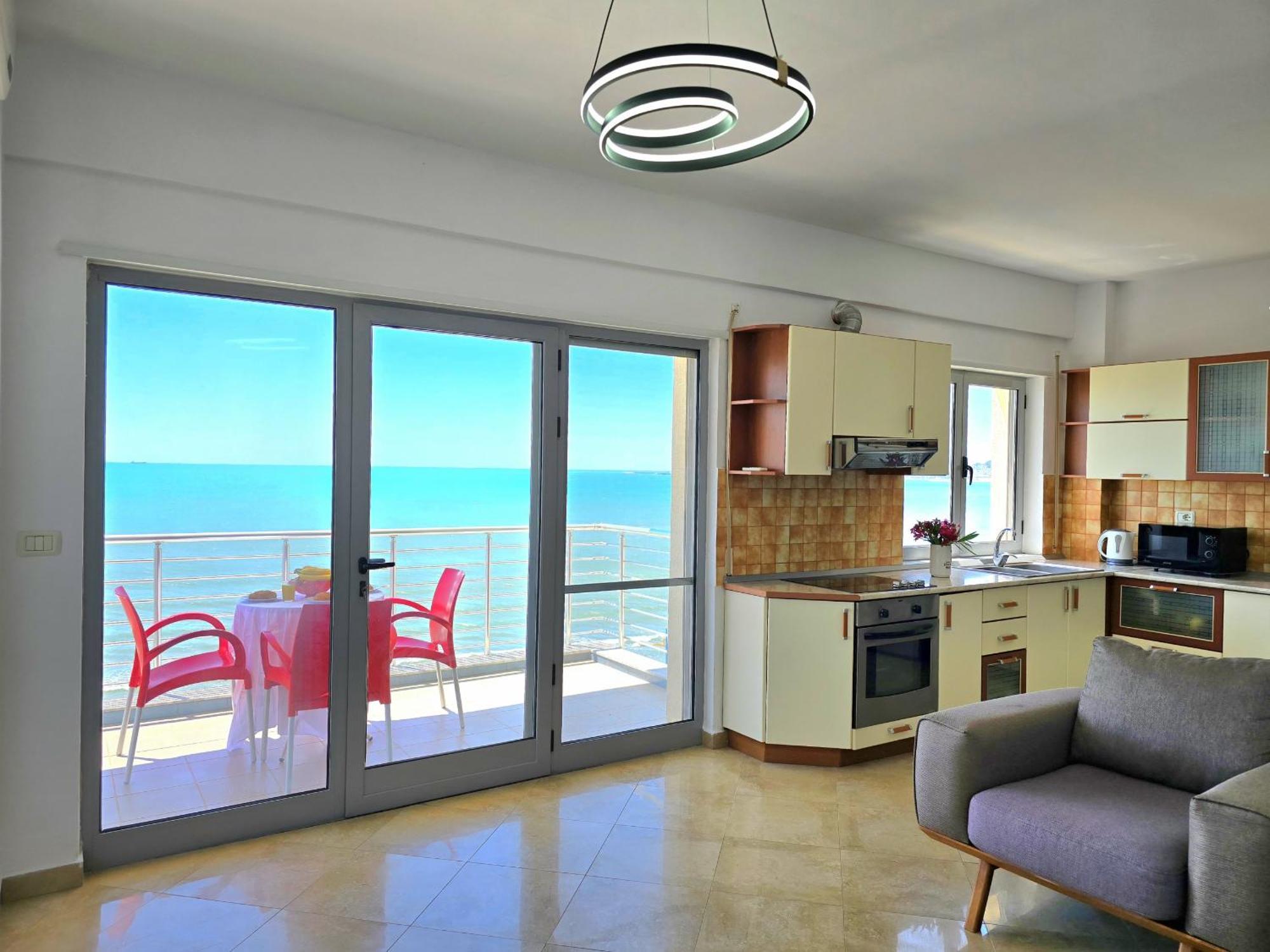 Sea View Apartments In Durrës Esterno foto