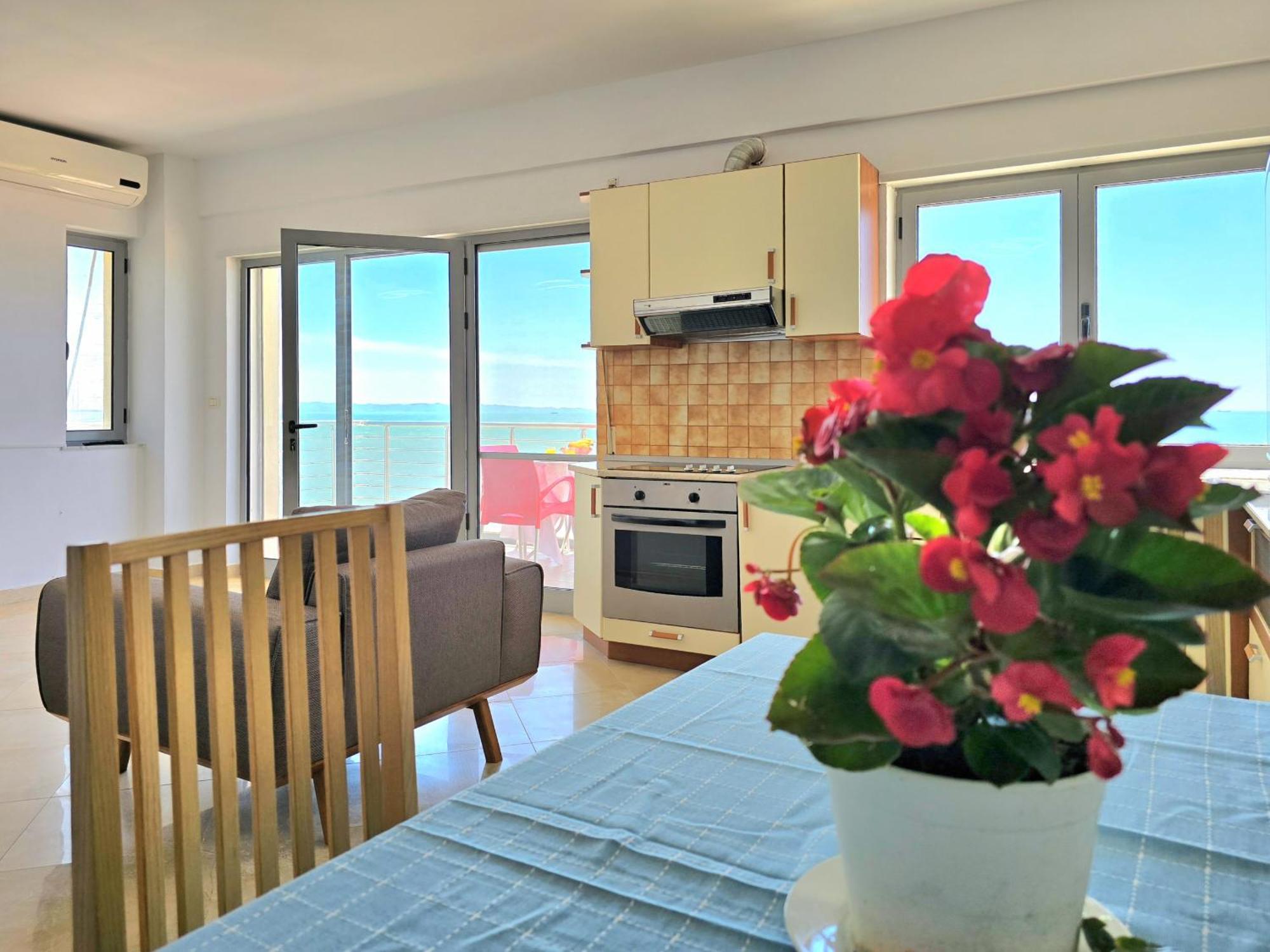 Sea View Apartments In Durrës Esterno foto