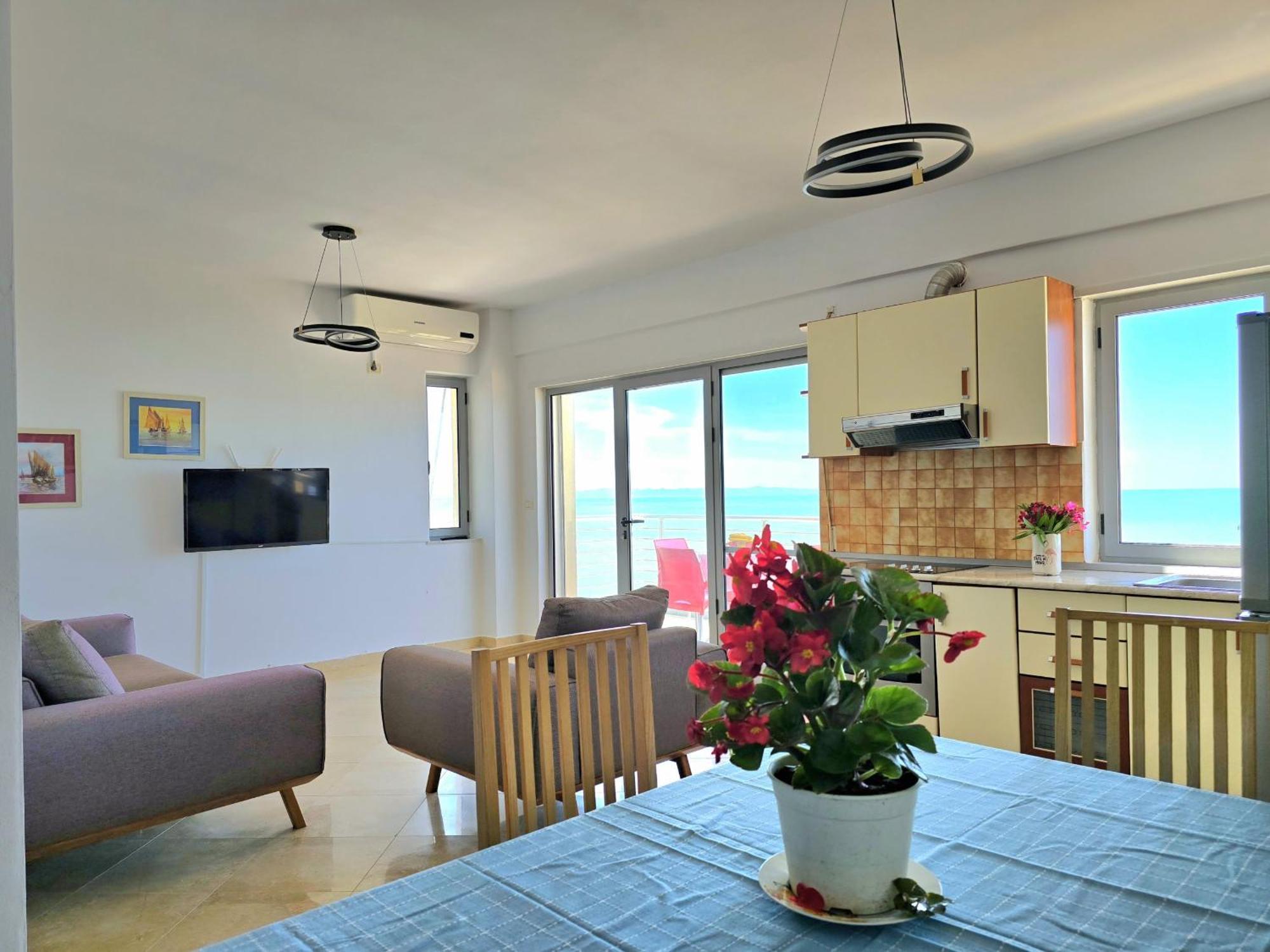 Sea View Apartments In Durrës Esterno foto